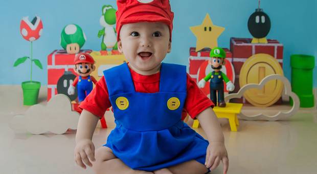 |PORTFÓLIO DE CENÁRIOS  - MENINOS| de SUPER MARIO