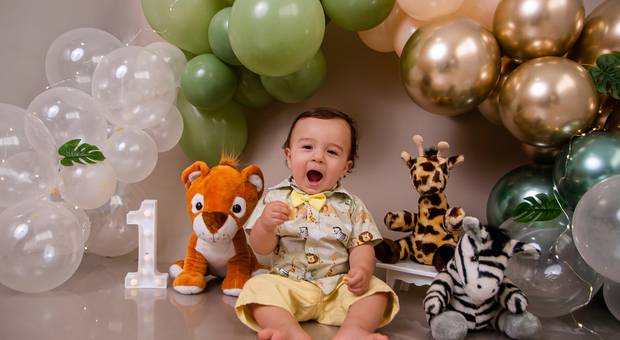 |SMASH THE CAKE E ANIVERSÁRIO| de SAFARI - BALÕES 3