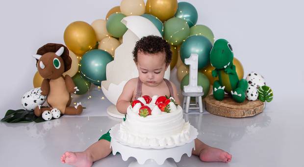 |SMASH THE CAKE E ANIVERSÁRIO| de DINOSSAURO 2