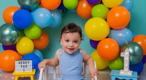 |SMASH THE CAKE E ANIVERSÁRIO| de BALÕES - COLORS