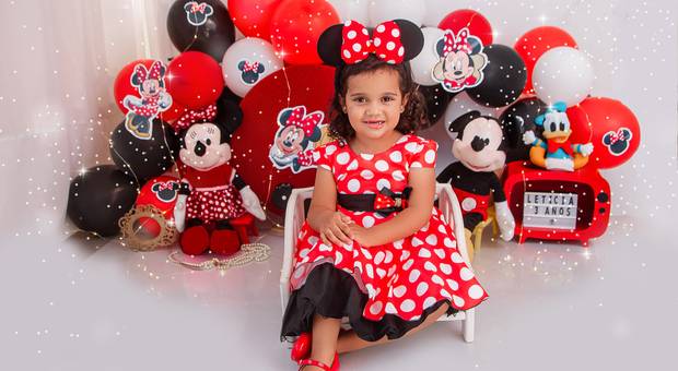 |SMASH THE CAKE E ANIVERSÁRIO| de Minnie Vermelha - Disney