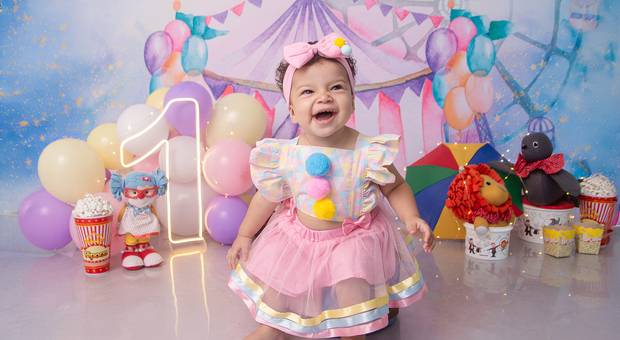 |SMASH THE CAKE E ANIVERSÁRIO| de CIRCO - ROSA