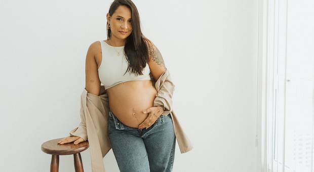 Gestante de Luana Niegski