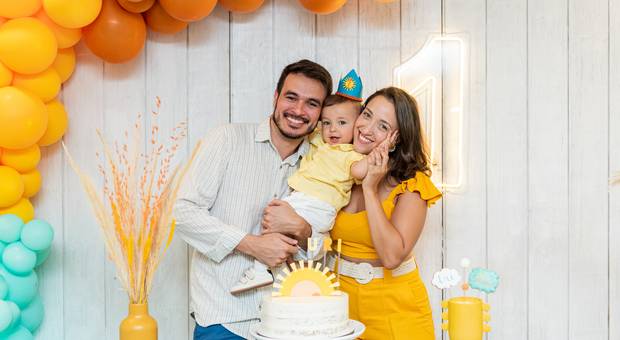 Festa infantil de ANIVERSÁRIO URI 1 ANO