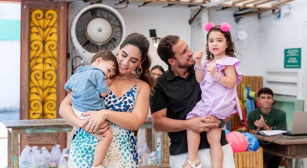 Ensaio familia de Aniversário Clara e Chico