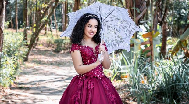 15 anos de Ensaio com a jovem Mariana