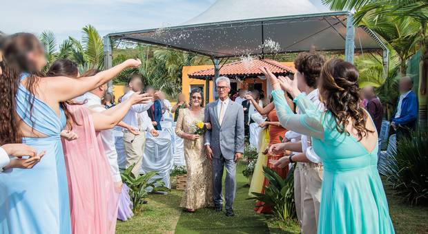 Casamento de Bodas de Ouro de Maria e Luiz Rafael