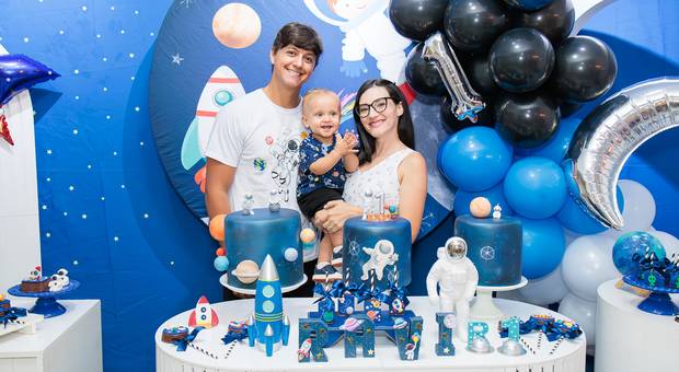 Aniversário de Ravi 01 ano