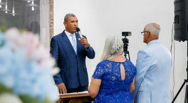 Casamento de Bodas de Ouro Pastor Mauro e Dona Zélia