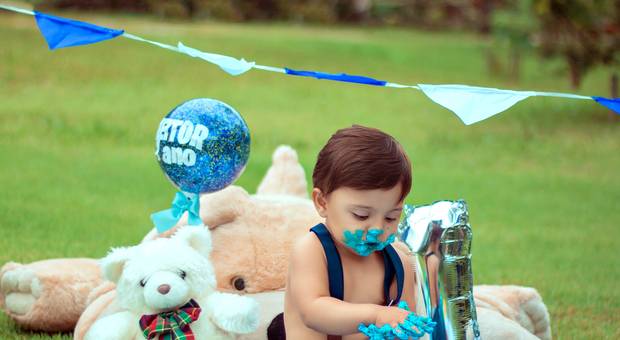 Infantil de Smash The Cake - Baby Heitor
