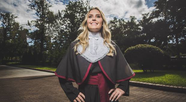 Formatura de Prova de togas Sofia Odontologia Pucrs 