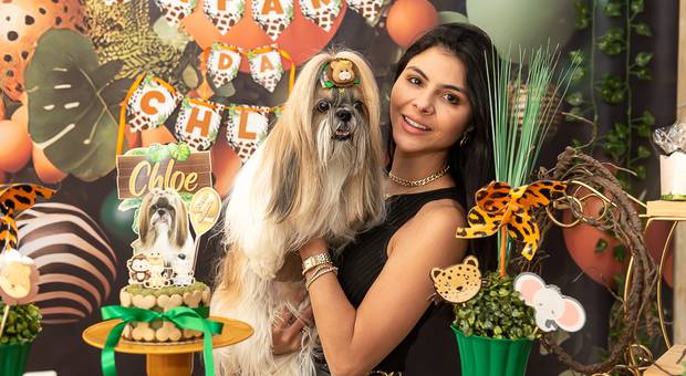 Aniversário Dogs de Cloe (dog) - 4 Anos
