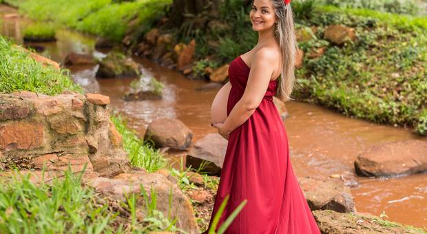 Ensaios Gestante de Ensaio Ana Claudia