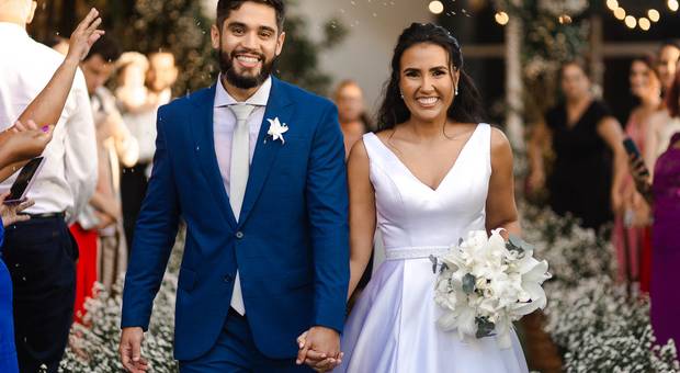 No Campo de Lorena e Igor