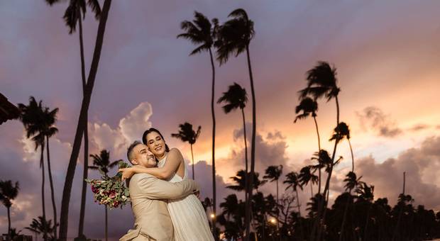 Na Praia de Amanda & Welder