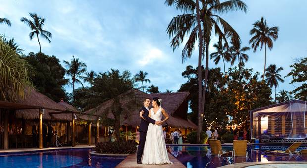 Na Praia de Danielle & Gabriel