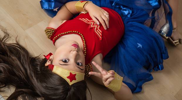 Infantil de Mulher Maravilha está diferente! 