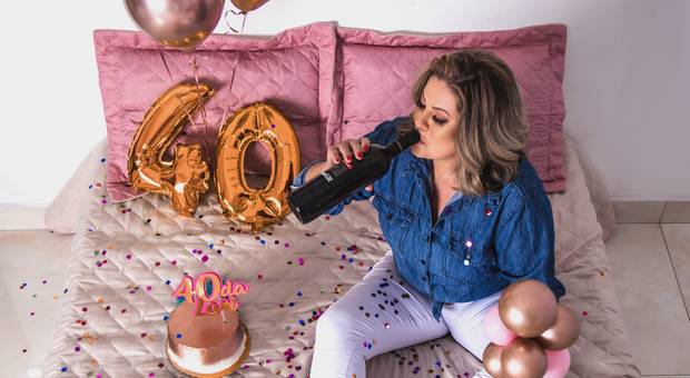 Birthday de Lari 40tou da melhor forma!
