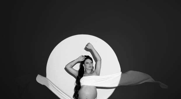 Gestante de Ensaio Gestante