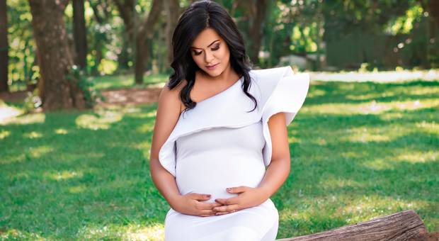 Gestante de Ensaio Gestante | A Espera de Dante