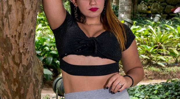 Ensaios  de  Modelo Jéssica Schanuel 