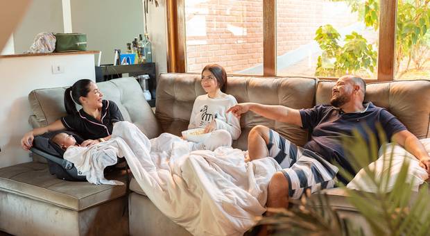 Família de Luane e familia