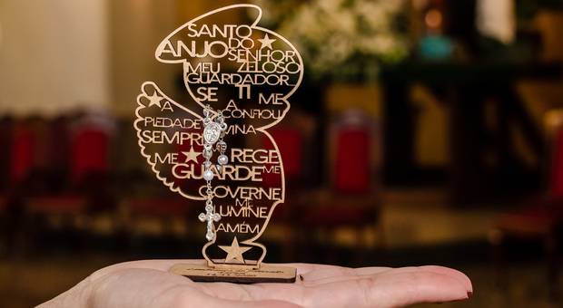 Religioso de Batizado do Rafael