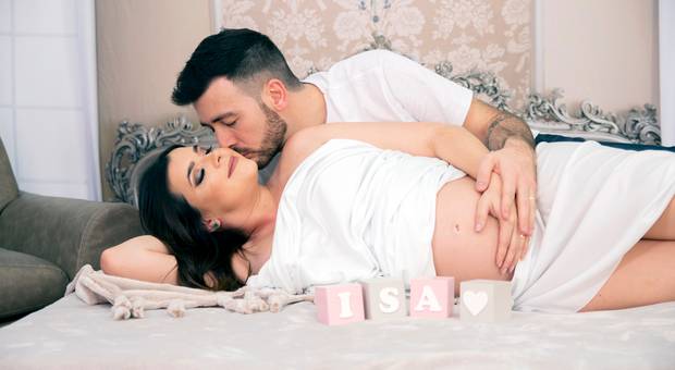 Gestante e Newborn de A espera da Isabella