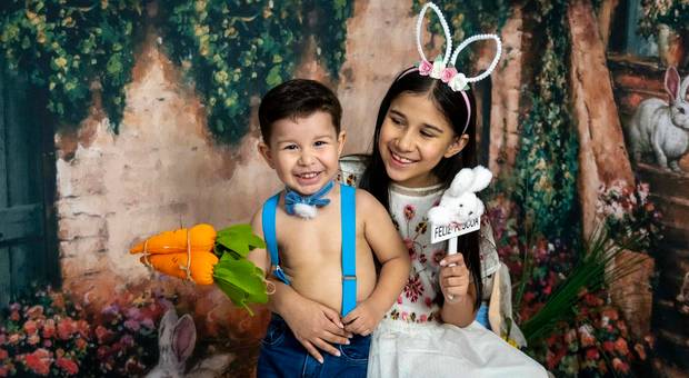 Temático de Primeira Páscoa em Família