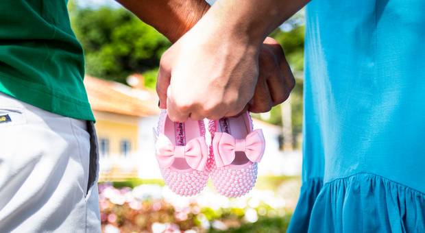 Gestante e Newborn de A espera da Laura