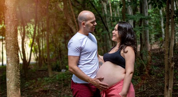 Gestante e Newborn de A espera do Lucas