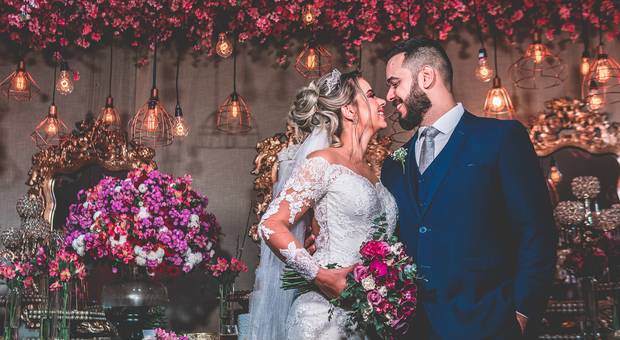 Casamentos de Thays e Michel