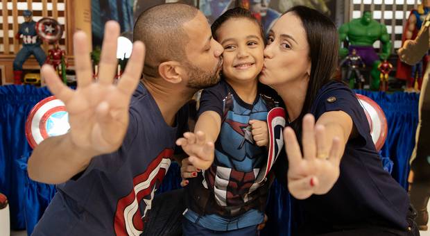FESTAS INFANTIS de Noah 4 anos