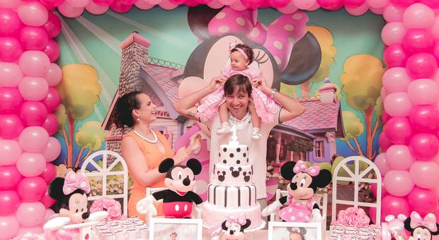 INFANTIL de FESTA NO BUFFET LA FIESTA | TEMA MINNIE