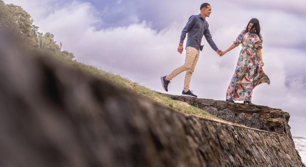 ENSAIO DE CASAL de ENSAIO DE CASAL NA PRAIA DAS CONCHAS EM GUARUJÁ-SP