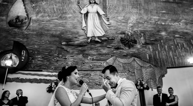 CASAMENTO de CERIMÔNIA NA PARÓQUIA NOSSA SENHORA DA APARECIDA EM SANTOS-SP