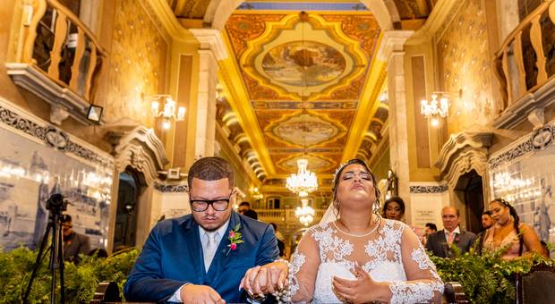 CASAMENTO de CASAMENTO NA IGREJA DO VALONGO EM SANTOS-SP