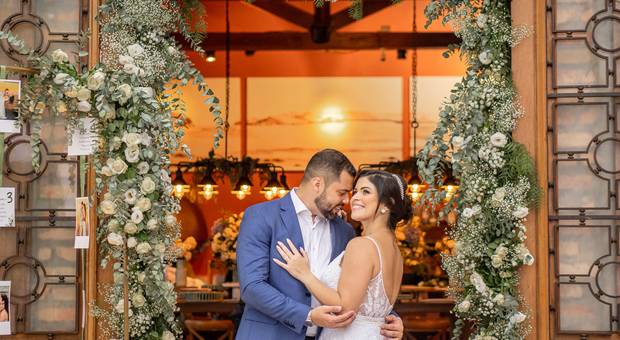 CASAMENTO de CASAMENTO NO BISTRÔ CALIXTO EM SANTOS-SP