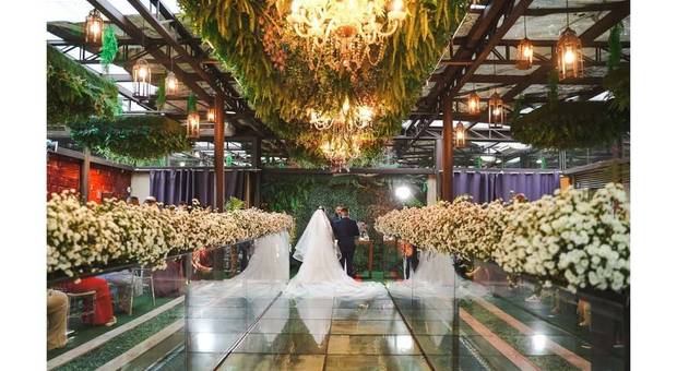 CASAMENTO de CASAMENTO NO BUFFET SAMPAIO EM SÃO VICENTE-SP