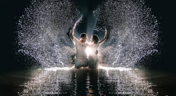 ENSAIO DE CASAL de VERIDIANA E MARCELO