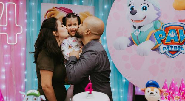 Festa Infantil de Aniversário 4 anos Isabella