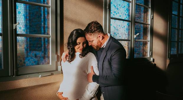 Gestante de Família Soligo Pais