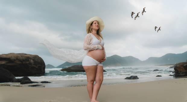  Ensaio Gestante de A Espera de Arthur 