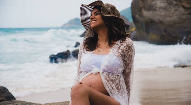  Ensaio Gestante de Recebendo o Milagre da vida -  A espera de Sarah