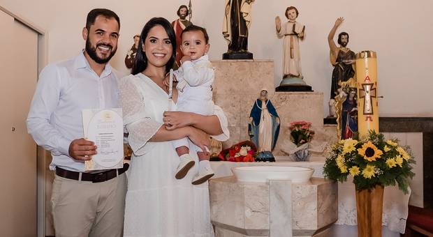 Família de Batizado do Lorenzo