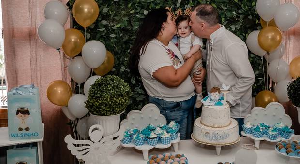 Família de Batizado do Wilsinho