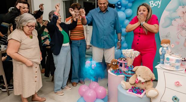 Família de Chá Revelação - Heitor