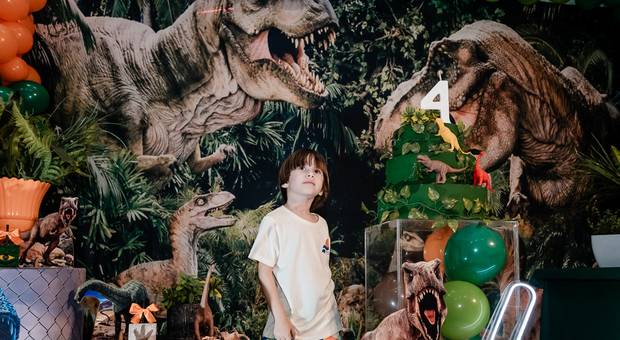 B-Day de Gael - 04 Anos - Mundo Jurássico