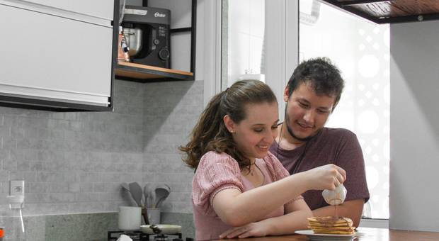 Ensaios de Flávia e Renan