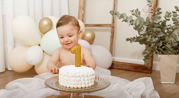 ESTUDIO de Ensaio Cake Smash - 1 ano do Arthur